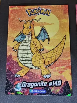 DRAGONITE - POKEMON CRYSTAL CARD COLLECTION CRACKED ICE HOLO - Image 1