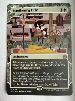 Smothering Tithe Wilds of Eldraine: Enchanting Tales Regular - Image 1