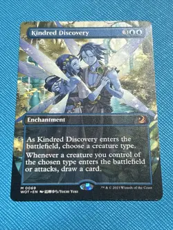 MTG Kindred Discovery ANIME BORDERLESS 0069 Wilds of Eldraine - Image 1
