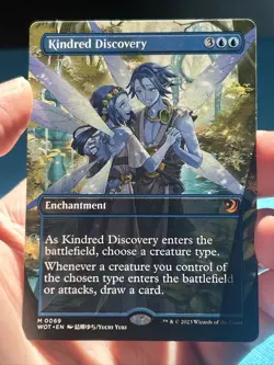 MTG Kindred Discovery ANIME BORDERLESS 0069 Wilds of Eldraine - Image 3