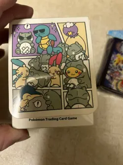 Pokemon-Amie Substitute Rare Candy Squirtle Squad Deck Box, Dividers And Sleeves - Image 1