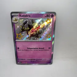 Kadabra 149/091 Shiny Rare Paldean Fates Pokemon Holo Near Mint - Image 1