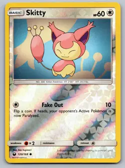 Skitty 120/168 Celestial Storm Pokemon Lightly Played - Image 1