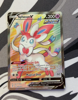 Pokemon TCG Pokemon 2021 POKEMON SWORD & SHIELD EVOLVING SKIES #183 FULL ART/SYL - Image 1
