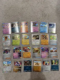 Pokemon TCG Prismatic Evolutions Holo/Reverse Holo Lot of 24 - Image 1