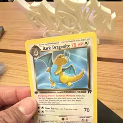 Wizards of the Coast Dark Dragonite 22/82 Team Rocket Rare 70 HP 2000 - Image 5