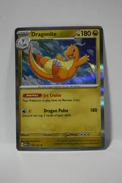 Dragonite 149/165 Rare 151 Pokemon Holo NM - Image 1