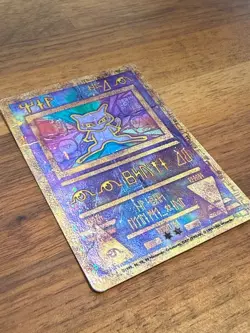 Pokemon Promo Ancient Mew Holo HP Damaged - Image 2