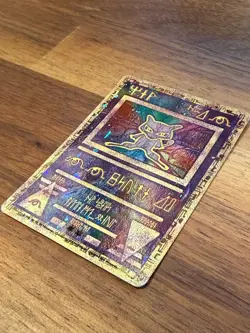Pokemon Promo Ancient Mew Holo HP Damaged - Image 3