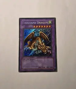 Yugioh Thousand Dragon MRD-143 Secret Rare Holo Bleed MP - Image 1