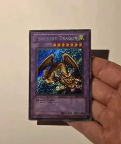 Yugioh Thousand Dragon MRD-143 Secret Rare Holo Bleed MP - Image 3