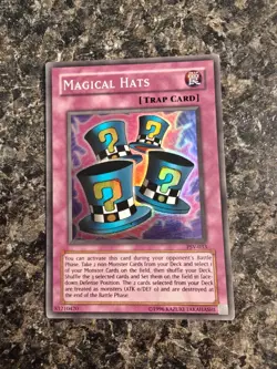 Yugioh Magical Hats - PSV-033 - Unlimited Super Rare - LP - Image 1