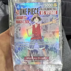 Bandai Namco One Piece Card Game Learn Together Deck College Basketball US Voya… - Image 1