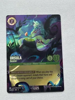 Ursula - Deceiver - 03/D23 - Disney Lorcana D23 Promo - Image 1