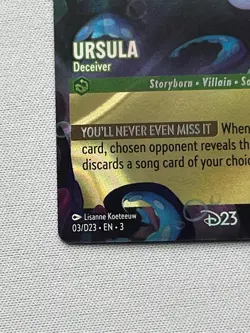 Ursula - Deceiver - 03/D23 - Disney Lorcana D23 Promo - Image 4