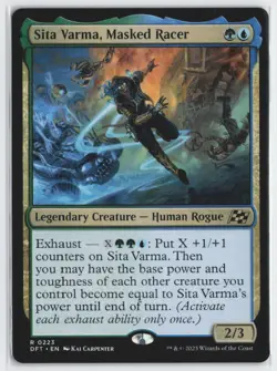 Sita Varma, Masked Racer #223 - Aetherdrift - Normal - Rare - Image 1