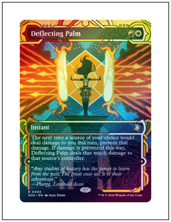 Deflecting Palm, Foil, Secrets of Strixhaven Mystical Archive, Magic MTG NM - Image 1
