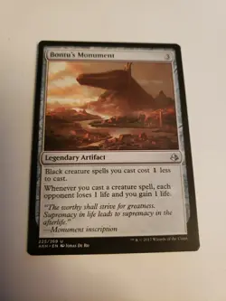 Bontu's Monument Amonkhet Regular Card - Image 1