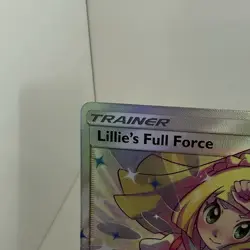Lillie's Full Force Full Art Trainer 230/236 Pokemon SM Cosmic Eclipse Near Mint - Image 2