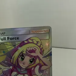 Lillie's Full Force Full Art Trainer 230/236 Pokemon SM Cosmic Eclipse Near Mint - Image 3