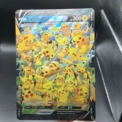 Pokemon Card Pikachu V-Union SWSH141 Oversized JUMBO Black Star Promo🔥 - Image 2