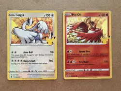 Lugia #22 and Ho-Oh #1 - Pokemon Celebrations - NM Holofoil - Image 1