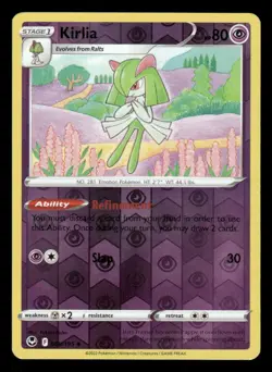 Kirlia 068/195 Uncommon Silver Tempest Pokemon Reverse Holo NM/M - Image 1