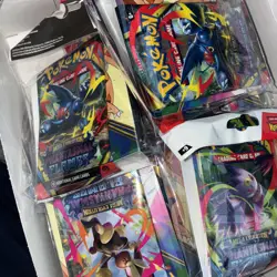 Pokemon Phantasmal Flames Mini Portfolio Packs Sealed Lot of (9) - Image 1
