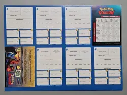 Pokemon Stadium Blockbuster Uncut Mewtwo Sheet Nintendo Power Promo - Image 2
