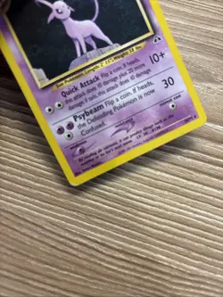 Pokemon TCG Espeon Neo Discovery Unlimited Rare Card 20/75 - Image 5