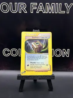 Darkness Cube 01 119/147 Aquapolis Reverse Holo Pokemon Card 2002 LP - Image 1