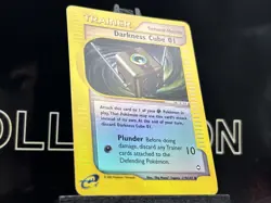 Darkness Cube 01 119/147 Aquapolis Reverse Holo Pokemon Card 2002 LP - Image 4