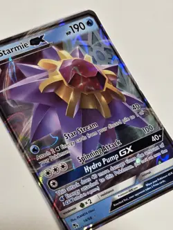 Starmie GX Ultra Rare - Pokemon Card Hidden Fates 14/68 NM Full Art - Image 4