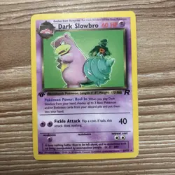 Pokemon TCG : Dark Slowbro - Team Rocket 1st Edition 29/82 Non Holo WOTC NM - Image 1