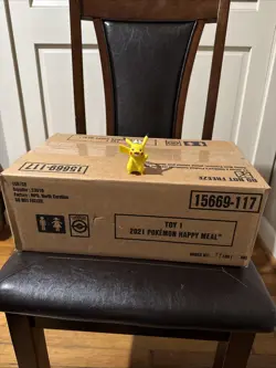 POKEMON MCDONALD'S SEALED CASE (2021) 150 BOOSTER PACKS 25TH ANNIVERSARY TOY 1 - Image 1