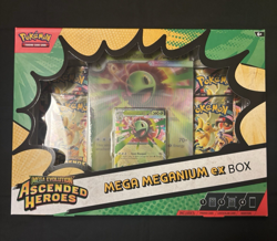 Pokemon Ascended Heros Mega Meganium Ex Box New w/ Tear - Image 1