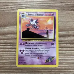 Pokemon TCG Sabrina's Haunter Gym Challenge 55/132 Uncommon Card - Image 1