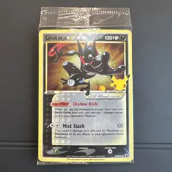 Pokemon Greninja Star SWSH144 Sword & Shield Promo Holo 130HP Card sealed - Image 1