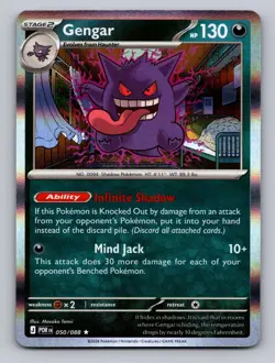 Gengar 050/088 Rare Perfect Order Pokemon Holo NM - Image 1