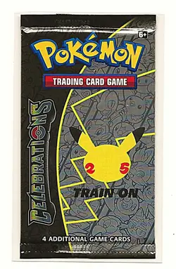 Pokemon Celebrations 25th Anniversary Booster Pack - 1 Random Pack - Image 1