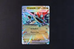 Dragapult ex 160/217 Holo Shiny Pokemon TCG Card Ascending Heroes 2026 NEAR MINT - Image 1