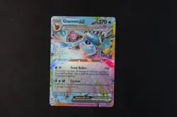 Glaceon ex 026/131 Holo Pokemon Card Prismatic Stamped Holiday Calender NM - Image 1