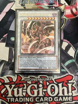 Tyrant Red Dragon Archfiend Quarter Century Secret Rare MP24-EN043 Yugioh - Image 1