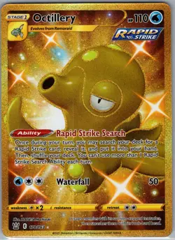 Octillery (Secret) 178/163 SWSH05: Battle Styles - Pokemon Card - NM - Image 1