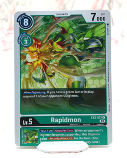 Digimon Card - Rapidmon EX2-027 U Digital Hazard - NM/M - Image 1