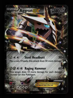 Aggron EX 93/160 Ultra Rare XY - Primal Clash Pokemon Card - Image 1