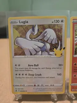 Ho-oh and Lugia Pokemon 25th Celebrations HOLOS 2 Card Set NM! - Image 2