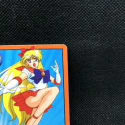 Sailor Venus Sailor moon R No.36 Card Bandai 1993 Japanese Japan JP F/S - Image 4
