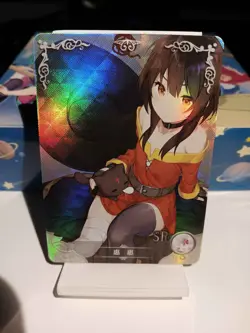 Goddess Story Waifu Card - Konosuba - Megumin - NS-2M07-038 SR - Image 1
