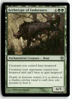 Archetype of Endurance 116 Uncommon Born of the Gods Magic: The Gathering LP - Image 1